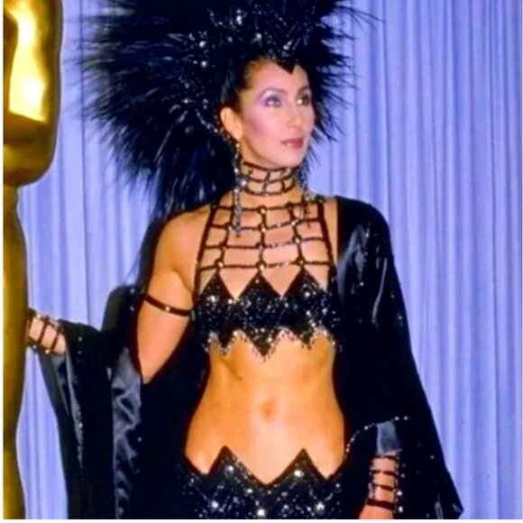 VINTAGE BOB MACKIE Embellished EmbroideredTop Sweater Cardigan Beaded - Picture 9 of 9